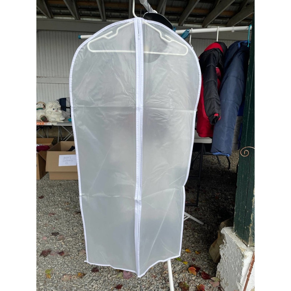 HOME Organization Garment Bag White 24x55, 24x48, 24x40 in
